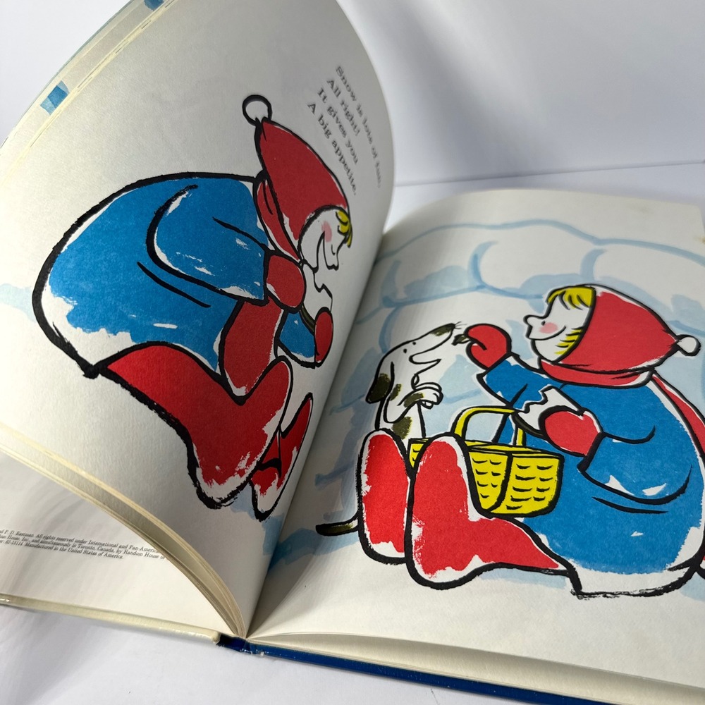 Snow by Roy McKie P.D. Eastman Vintage 1962‎ Beginner Books Hardcover Dr Seuss - Picture 4 of 5